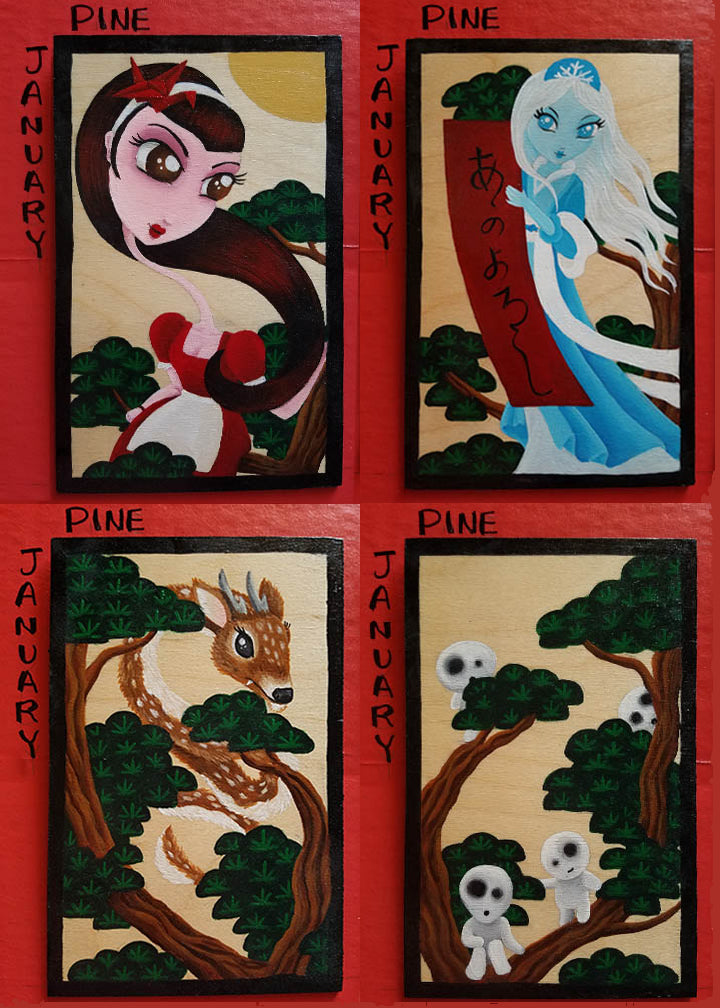 Hanafuda January PINE Group SAVE $40!