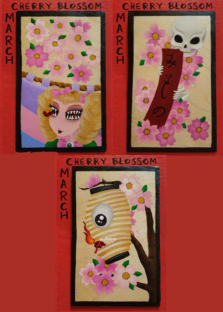 Hanafuda March CHERRY BLOSSOM Group SAVE $30!