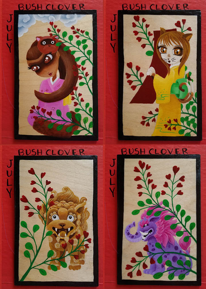 Hanafuda July BUSH CLOVER Group SAVE $40!