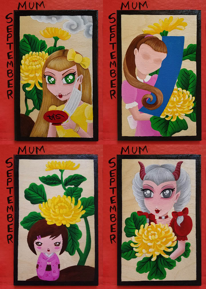 Hanafuda September MUM Group SAVE $40!