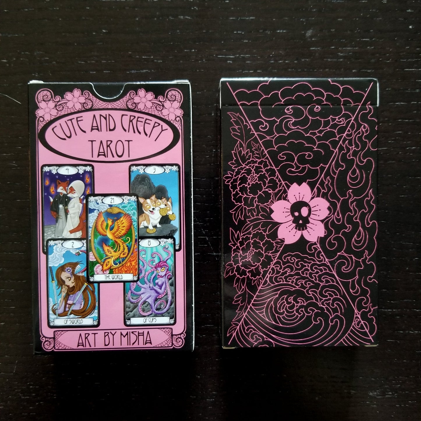 SIGNED Cute & Creepy Tarot Deck