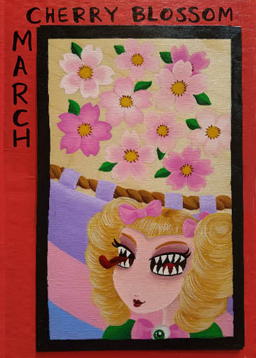 Hanafuda March CHERRY Blossom "Hungry Eyes"