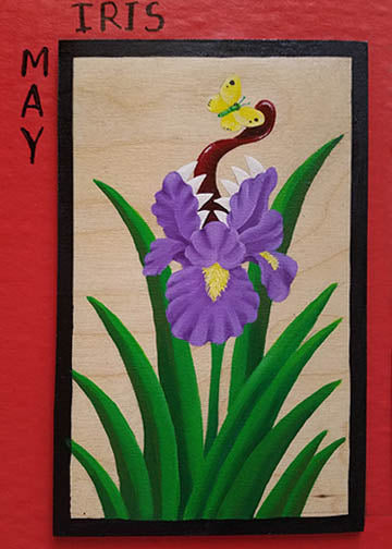 Hanafuda May IRIS ''Carnivorous Plant'