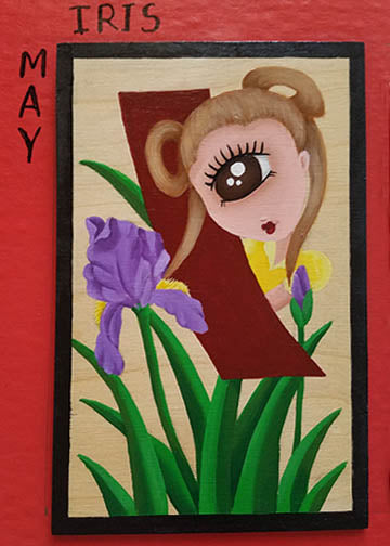 Hanafuda May IRIS 'Cyclops'