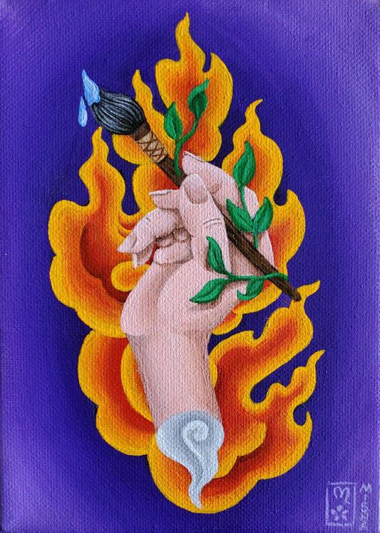 ACE of Wands SOLD!