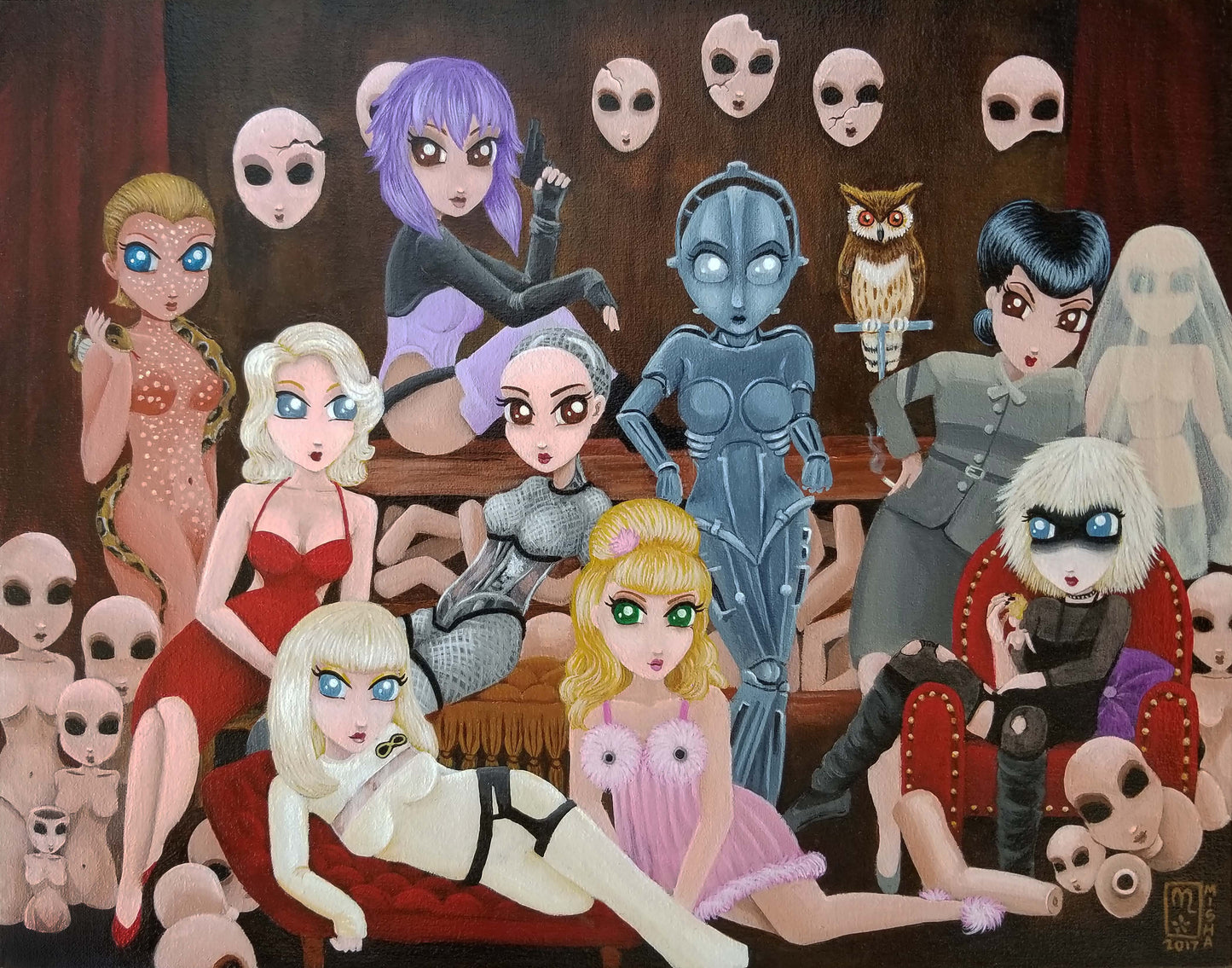Pop Culture: We Are Not Your Playthings Print