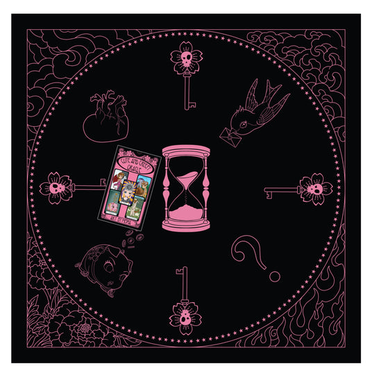 SIGNED Cute & Creepy Oracle Deck & Reading Cloth