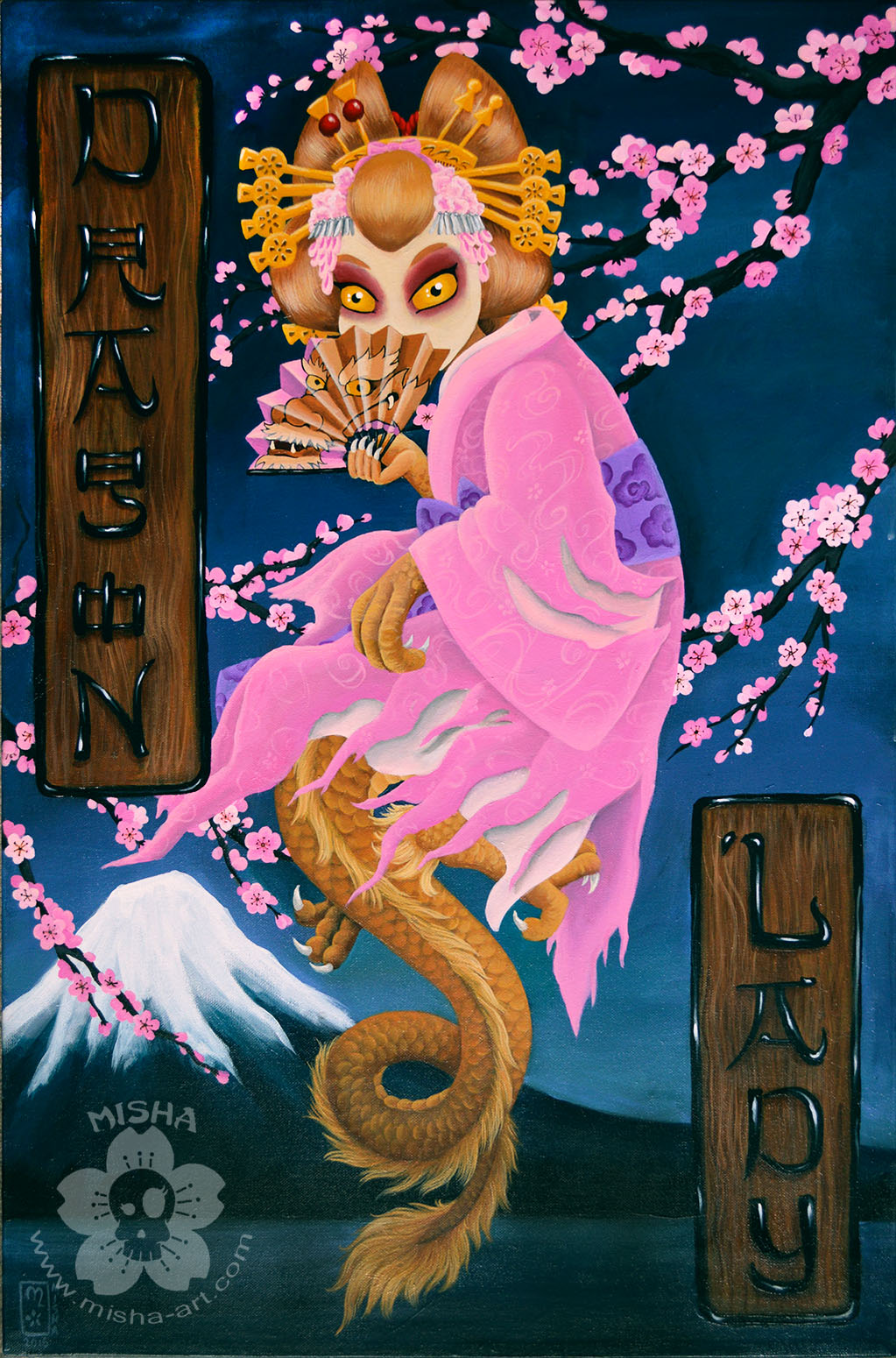 Yokai: Dragon Lady Print