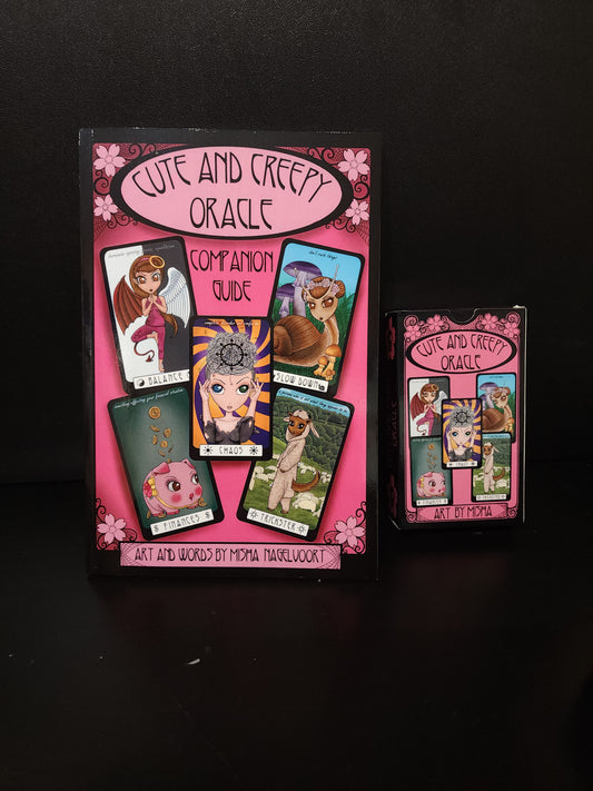SIGNED Cute & Creepy Oracle Deck & SIGNED Companion Guide